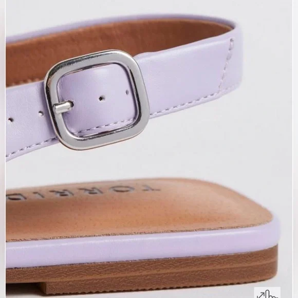 Torrid Squared Toe Slingback Flat (WW) - Picture 10 of 11